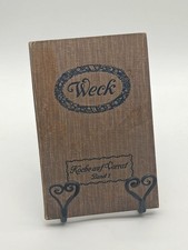 Antikes Weck Kochbuch „Koche