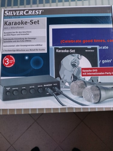 Silvercrest karaoke set - karaoke-set, tm210