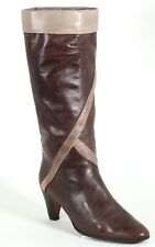 Damenstiefel Lederstiefel Leder True Vintage Elegant Heel Stiefel Salmaso 40