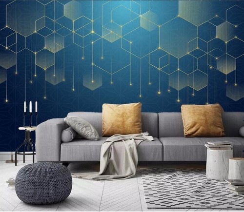Textur polygon q3098 tapete - polygon,