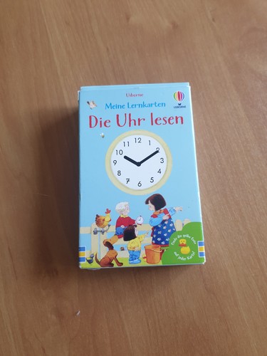 Meine lernkarten die uhr - -,
