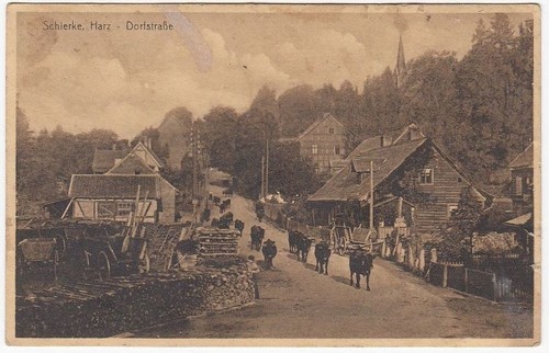 Schierke harz dorfstraße - schierke,