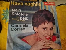 Hava Naghila - Carmela Corren - Single 7" Vinyl 242/13