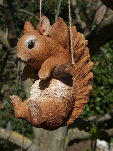 Eichhörnchen deko figur - eichhörnchen,