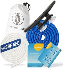 Knoten Stunde - Knoten Übungsset für den SBF See und Binnen - 11 Knoten