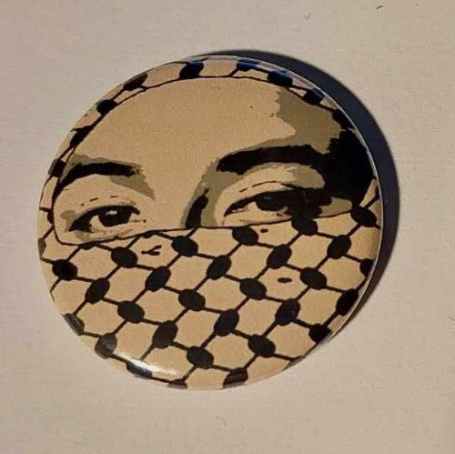 Kufiya button frieden - 1x,