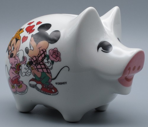 Vintage disney spardose - disney,