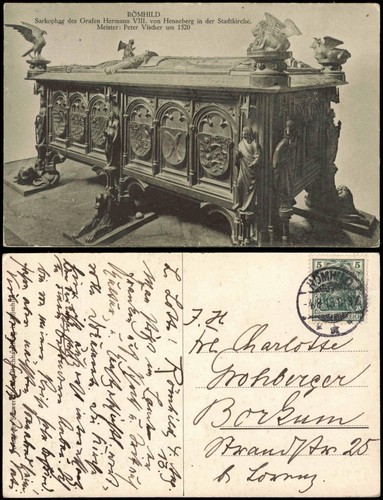 Römhild gleichberge sarkophag - römhild,