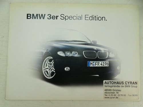 Bmw die 3er special edition - special,
