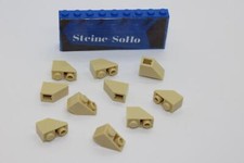 Lego (c) 10x Dachstein 2x1 -