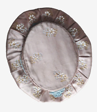 Viktorianisches Hütchen Fascinator ? Kinderhut? Blumenmädchen? rosé creme blau