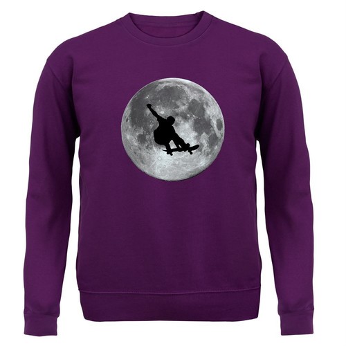 Skateboarder moon kinder - -,