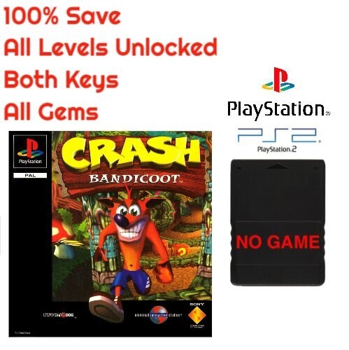 Crash bandicoot ps1 unlocked - crash,