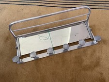 Französische Art Deco Wandgarderobe Alu Original