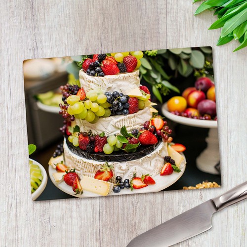 Artisan käse obst kuchen - obst, glas