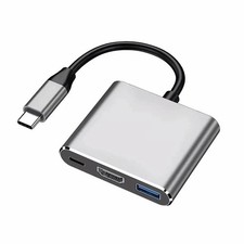 3-in-1 USB-C Hub HDMI 4K USB