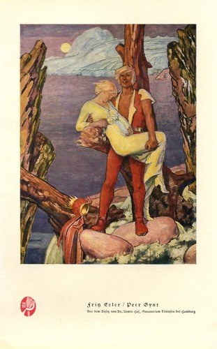 Peer gynt kunstdruck - kunstdruck, 1932