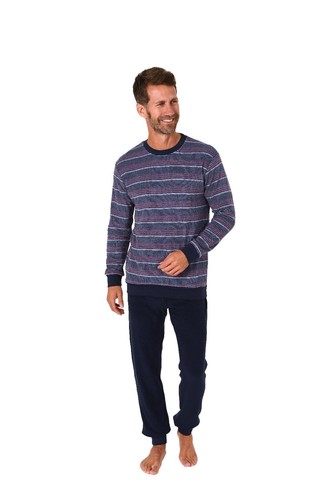 Herren frottee pyjama mit - herren,