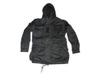 Leo Köhler Einsatzjacke Field Smock Jacke Army Polizei Ksk Jacket black schwarz
