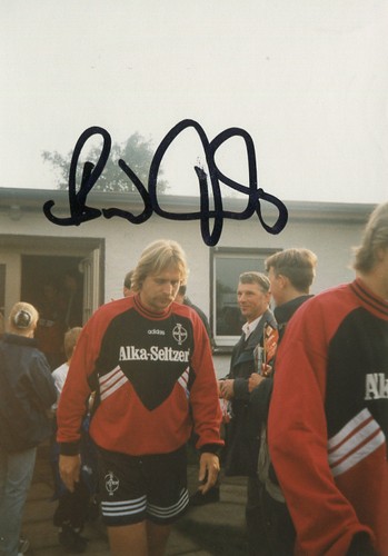 Bernd schuster autogramm - -,