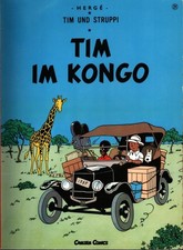 Tim & Struppi Album Band 21: Tim im Kongo (14. Auflage 1988) Z 2-3