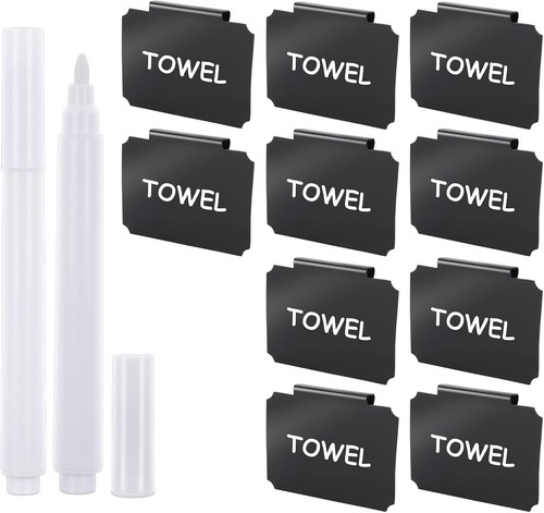 Korb etikettenhalter set pvc - set,,
