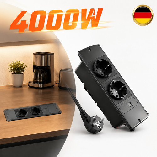 Fach einbausteckdose usb - usb, &
