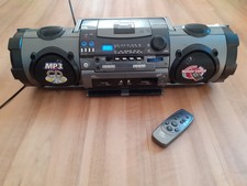 Elta MP3 RADIO CD PLAYER DOPPEL KASSETTE  BOOMBOX GETHOBLASTER - Kein JVC! 6921