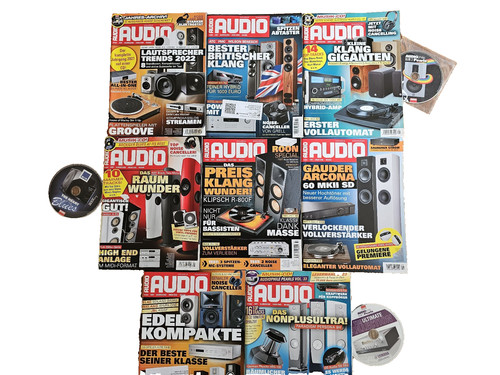 Audio zeitschriften jahrgang - zeitschriften,