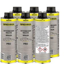 6x BREHMA Unterbodenwachs PRO
