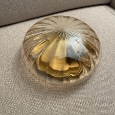 Vintage 60s 70s PLAFONIERE  Deckenlampe Glas