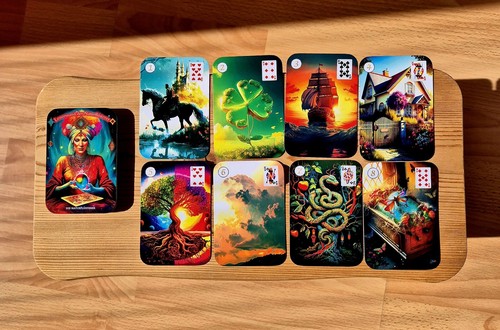 Wahrsagekarten lenormand der - "lenormand,