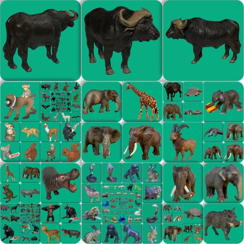 Schleich zootiere waldtiere - schleich,