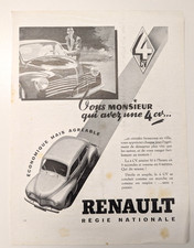 Pressewerbung Renault 4 PS