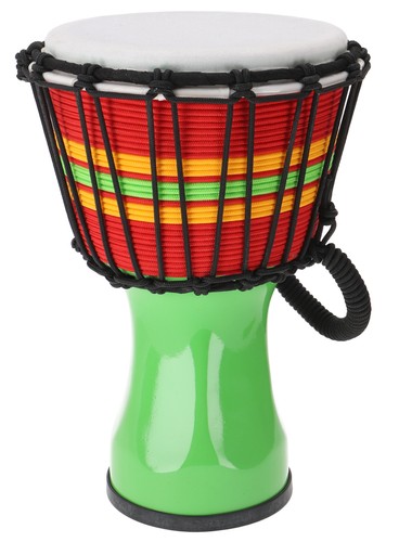 Farbige djembe holztrommel - djembe/, holztrommel/