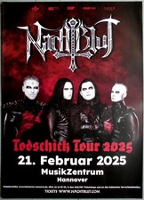 NACHTBLUT - 2025 - Live In Concert - Sodschick Tour - Poster - Hannover