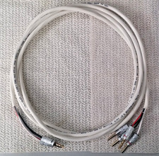 1 Paar Straight Wire Waveguide 3,5 Bi Wire fähig Lautsprecherkabel 2x2,8 Meter