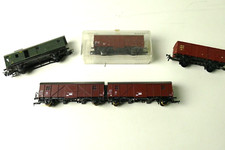 5 H0 Eisenbahnwagen Waggons