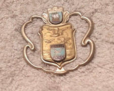 Altes Abzeichen Wappen Metall
