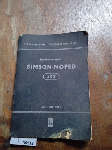 Betriebsanleitung simson - simson,