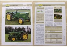 JOHN DEERE-LANZ Traktor Schlepper 100/700 1962 Weltbild