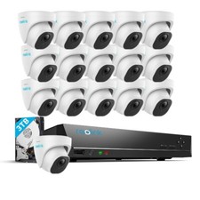 Reolink 4K Überwachungskamera Set Videoüberwachung 8MP PoE IP Kamera für Aussen