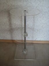 Große Acrylglas Etagere * 2-fach-Etagere Cupcake Torten aus  PLEXIGLAS