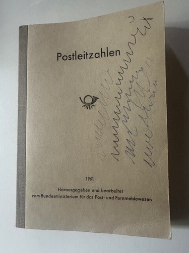 Postleitzahlenbuch deutschland - postleitzahlenbuch,