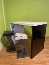 Esstisch von Nolte mit 4 Barhockern von Kare Design, Industriel Design