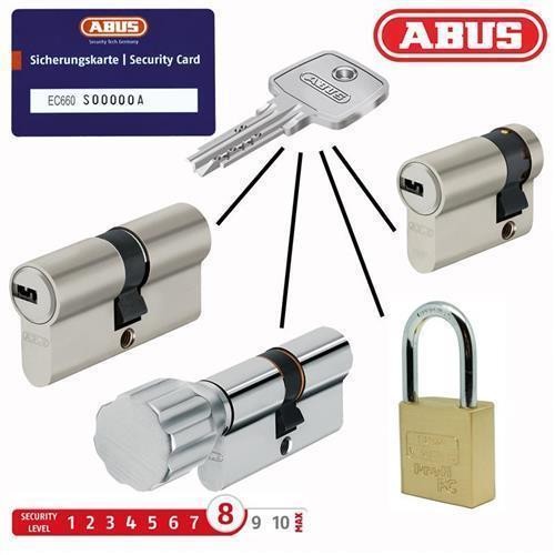 Abus ec660 zylinder schloss - zylinder,