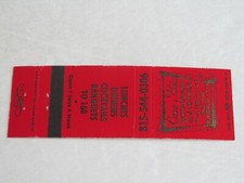 AE375 Vintage Matchbook Cover