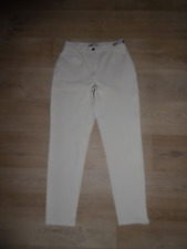 BRAX NICOLA leichte Stretch Jeans Karottenjeans Hoher Bund Beige Gr.42 L31 *TOP*