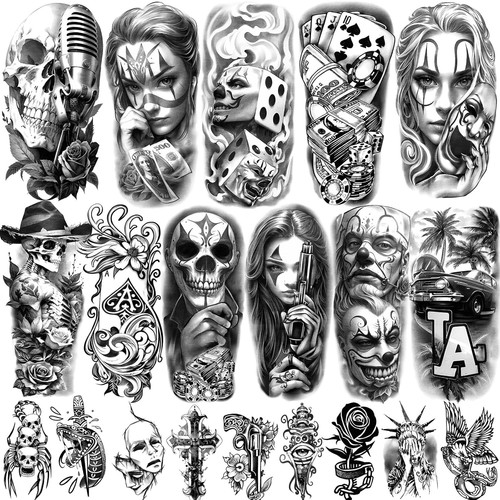 Temporäre tattoos chicano - temporäre,