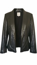 Damen Blazer Schwarz Glitzer